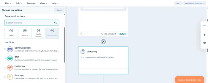 Add Workflow Actions