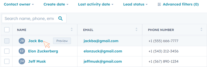 Updating Contact Property