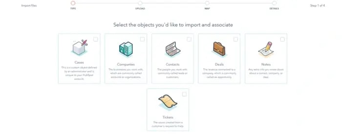 Custom Objects Import in HubSpot