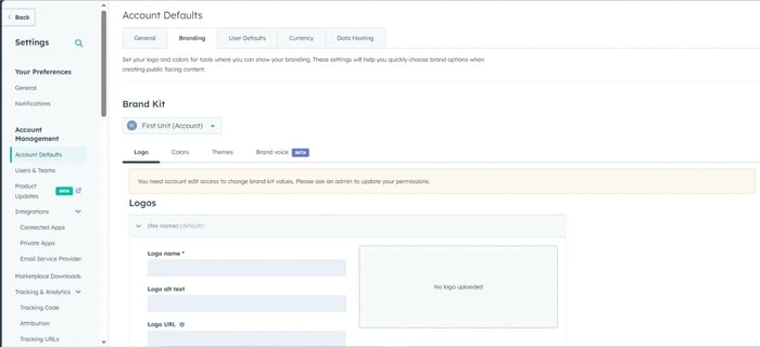 How to Rename or Delete Existing Business Units