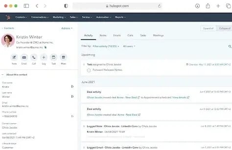 HubSpot Data Enrichment using LinkedIn
