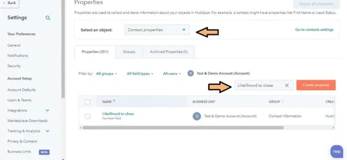 Predictive Lead Scoring Set Up