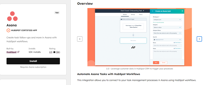 HubSpot’s Native Integration