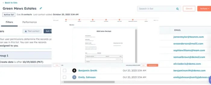 Hubspot List Segmentation