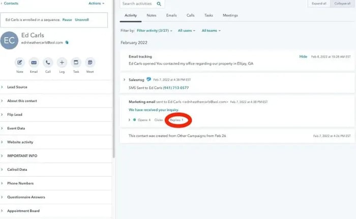 Marketing Email