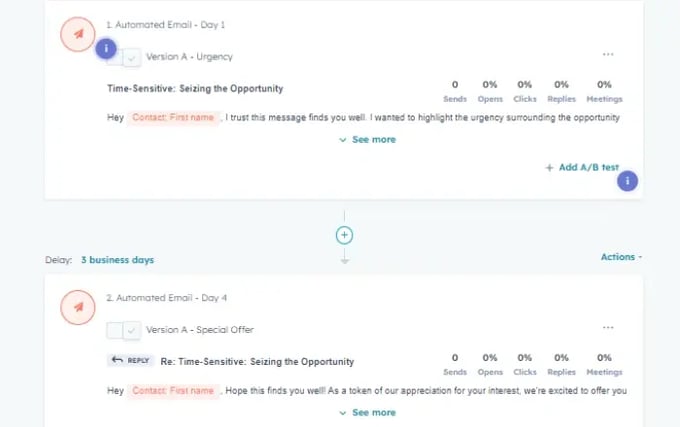 No Response Follow-Up Marked Up