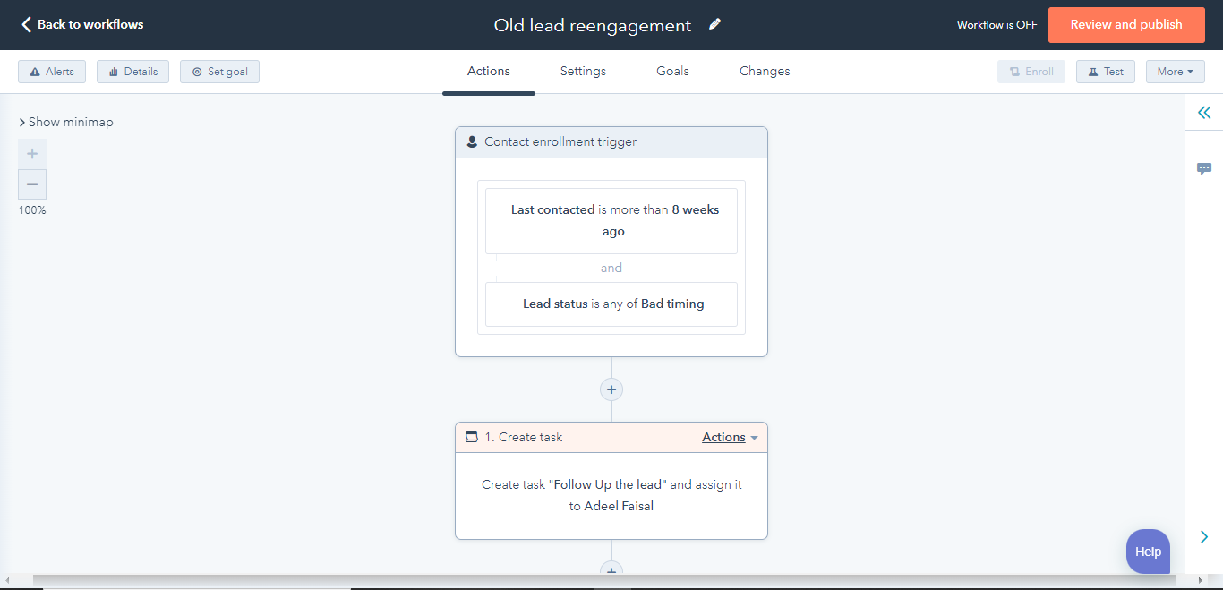 Old leads reengagement