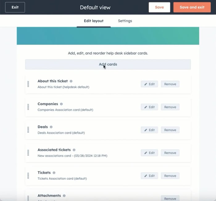 Reordering and Removing Unused Sections in the Objects Right Sidebar to Minimize Data Clutter
