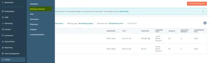 Setting Up HubSpot Scheduling Pages
