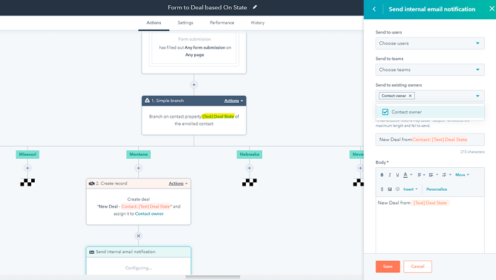 Test with real (or test) data