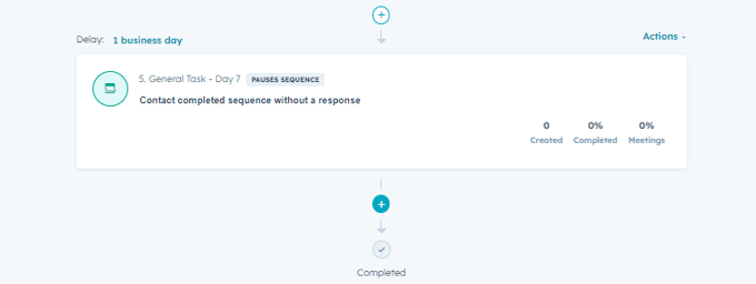 Complete Your Sequence in HubSpot
