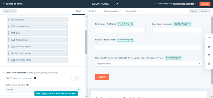 HubSpot Multistep Form