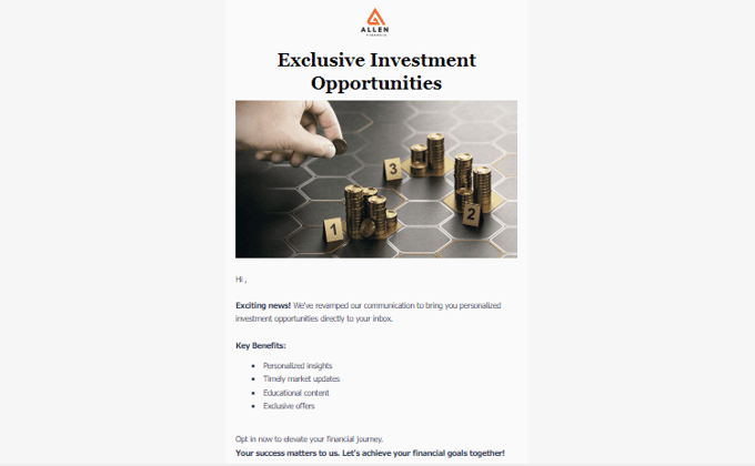 HubSpot for Financial Services - Automated Email 