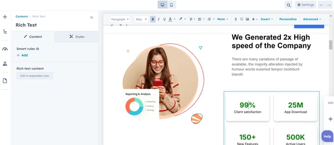 Landing Pages