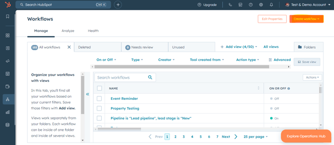 HubSpot drip campaign workflow