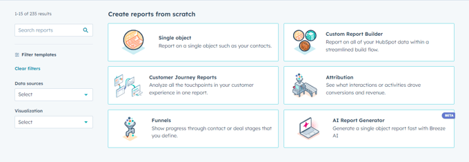 Creating Reporting Dashboards