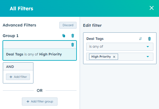 Sorting, Filtering, and Searching for Deals