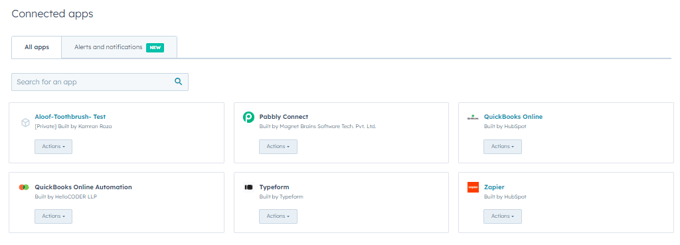 Integrations Setup