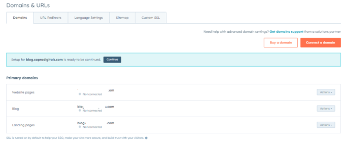 Web Properties and Tracking