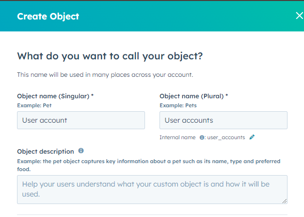 Creating a Custom Object in HubSpot